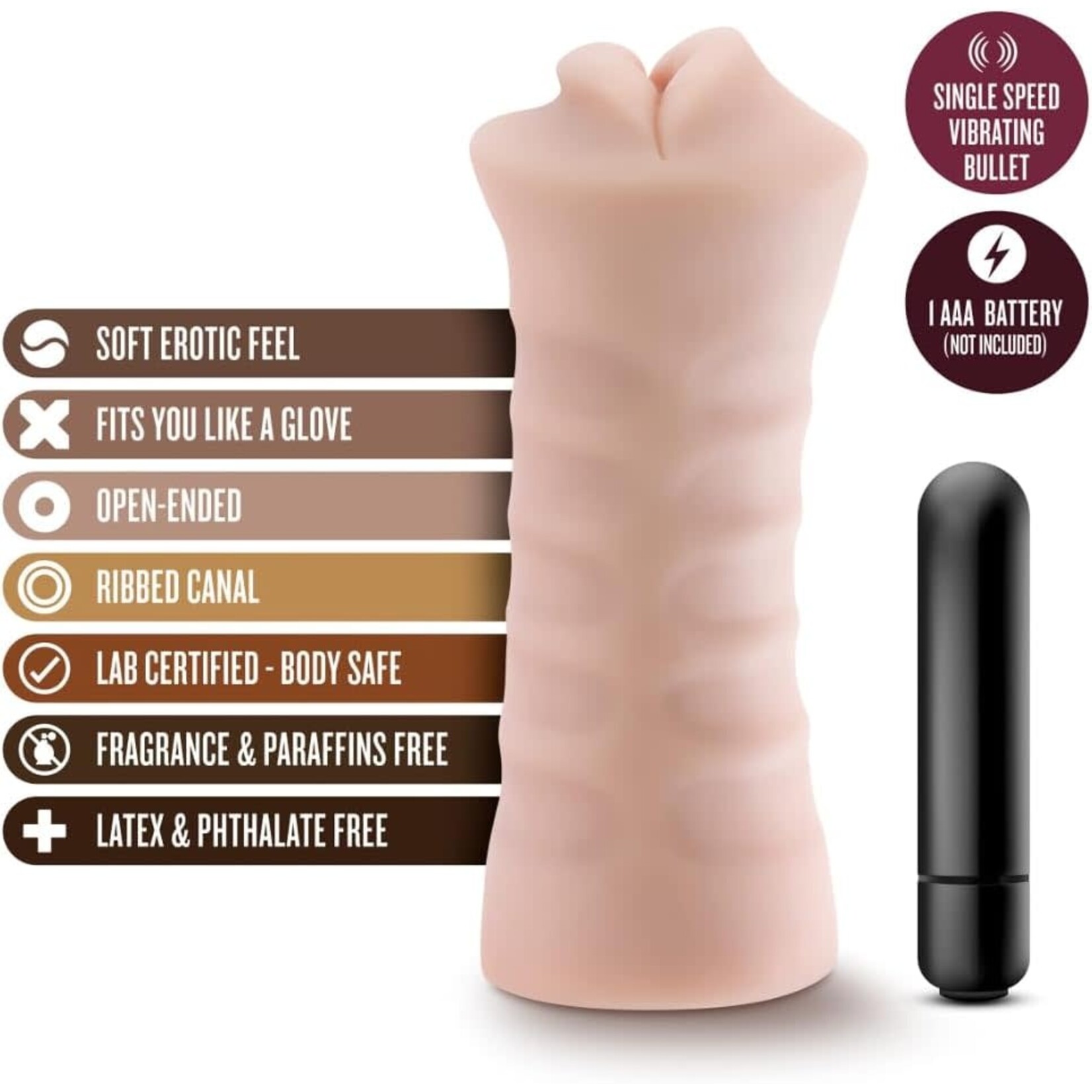 Blush Novelties M for Men - Skye - Vanilla