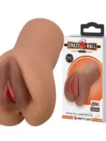 Pretty Love Eliana Vagina Shaped Masturbator - Brown