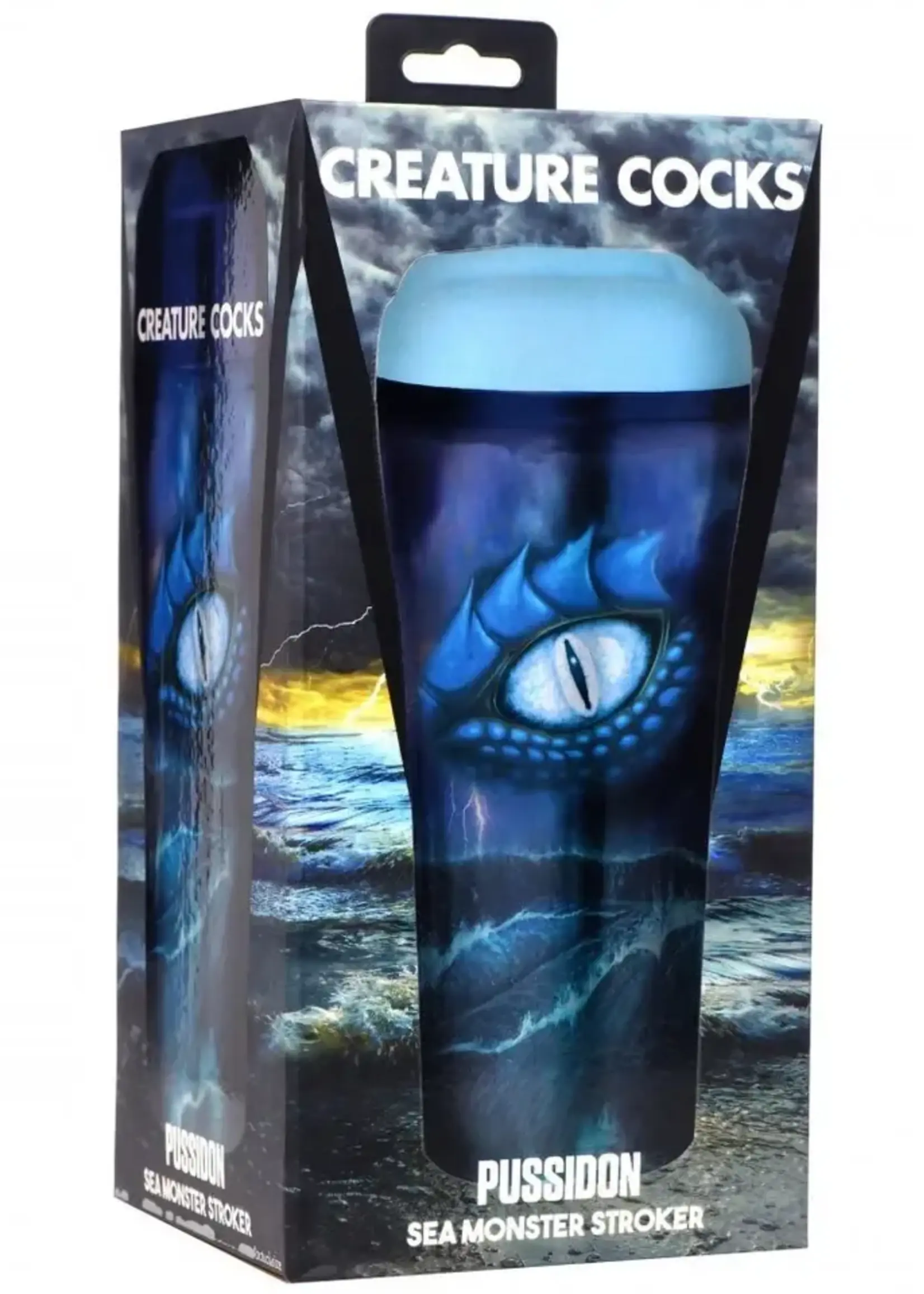 XR Brands Creature Cocks Pussidon Sea Monster Stroker
