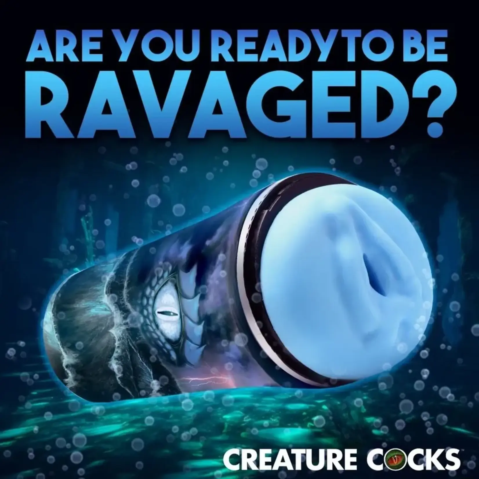 XR Brands Creature Cocks Pussidon Sea Monster Stroker