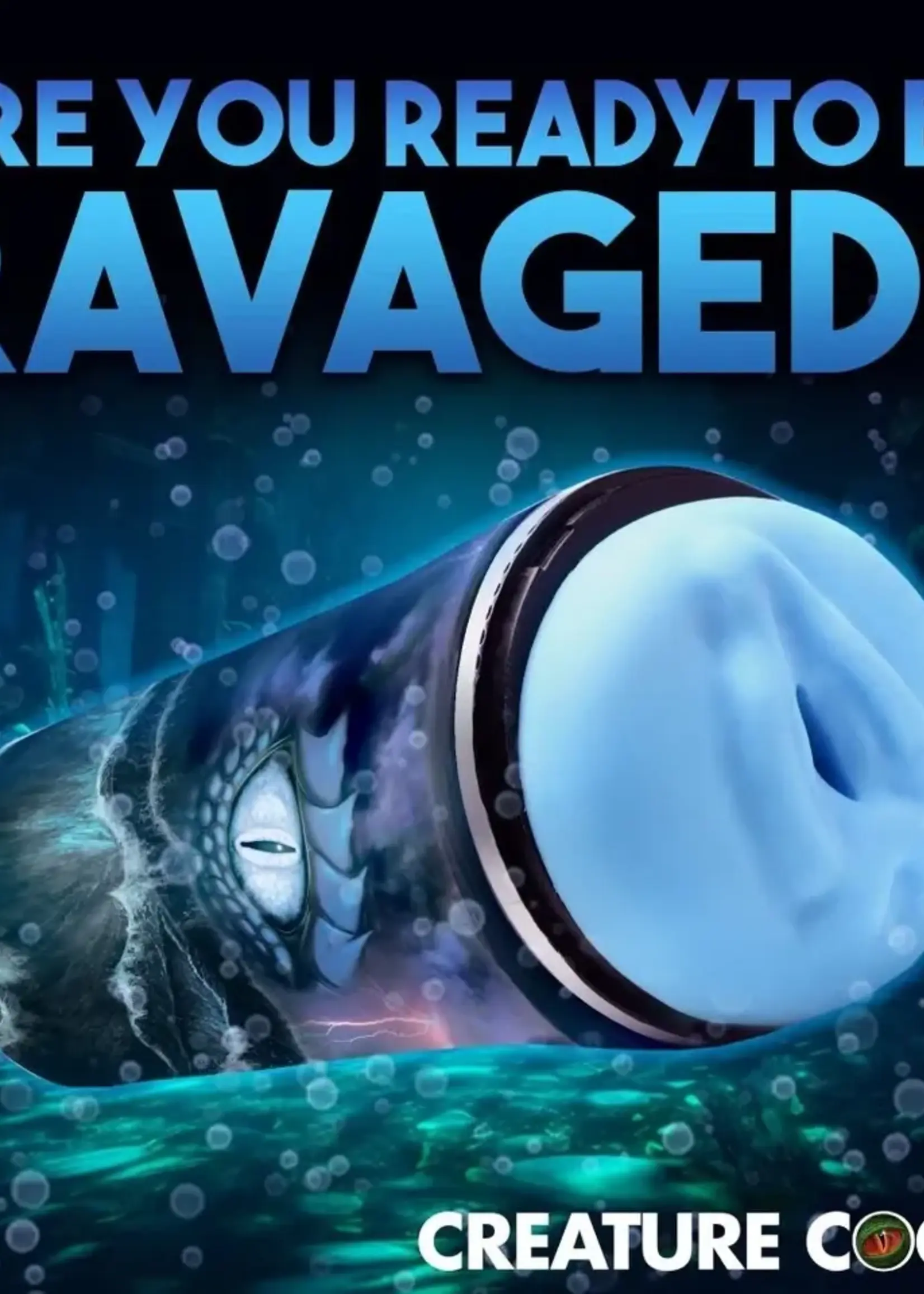 XR Brands Creature Cocks Pussidon Sea Monster Stroker
