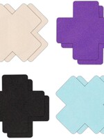 nsnovelties Pretty Pasties Cross Assorted 4 Pairs