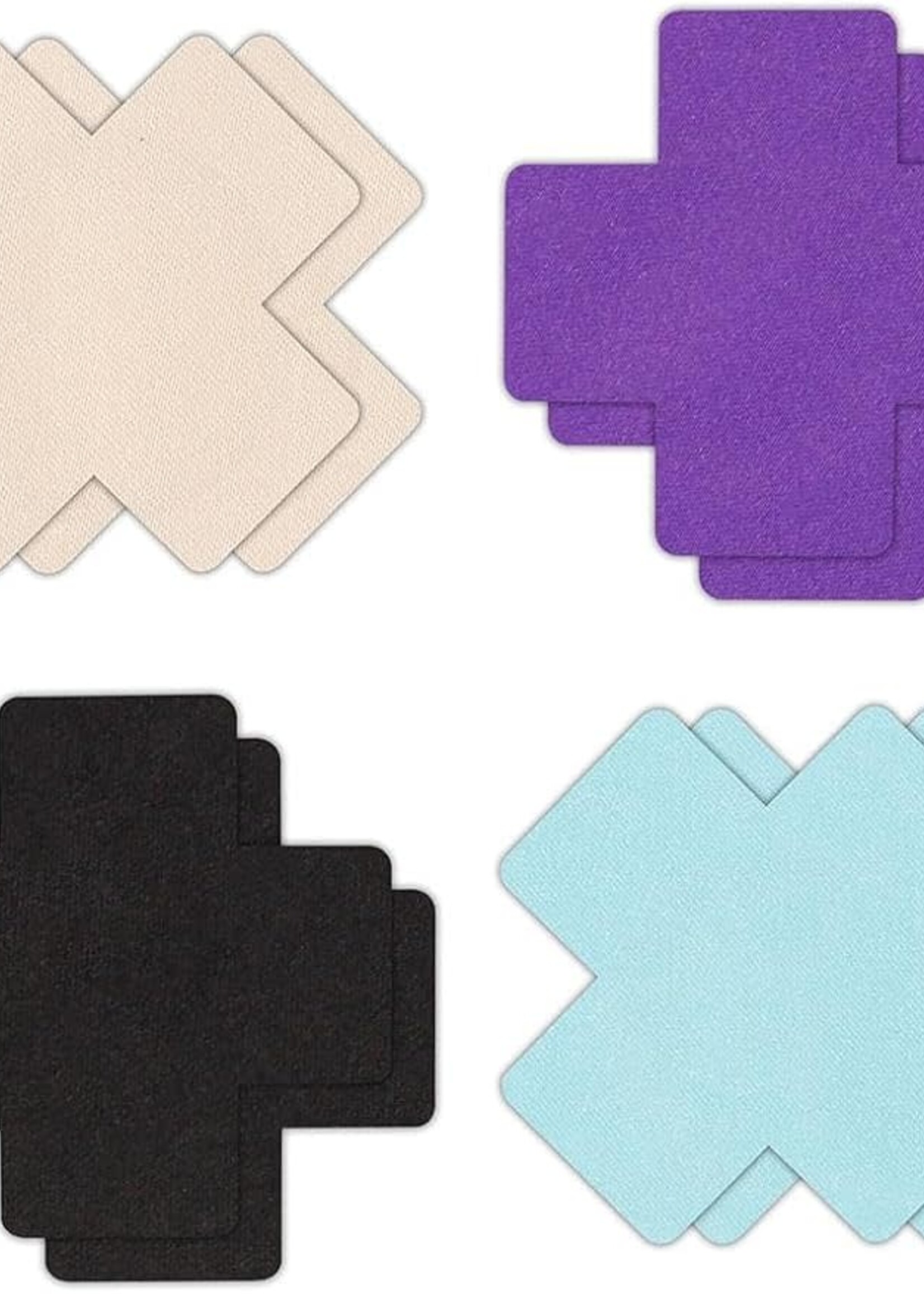 nsnovelties Pretty Pasties Cross Assorted 4 Pairs