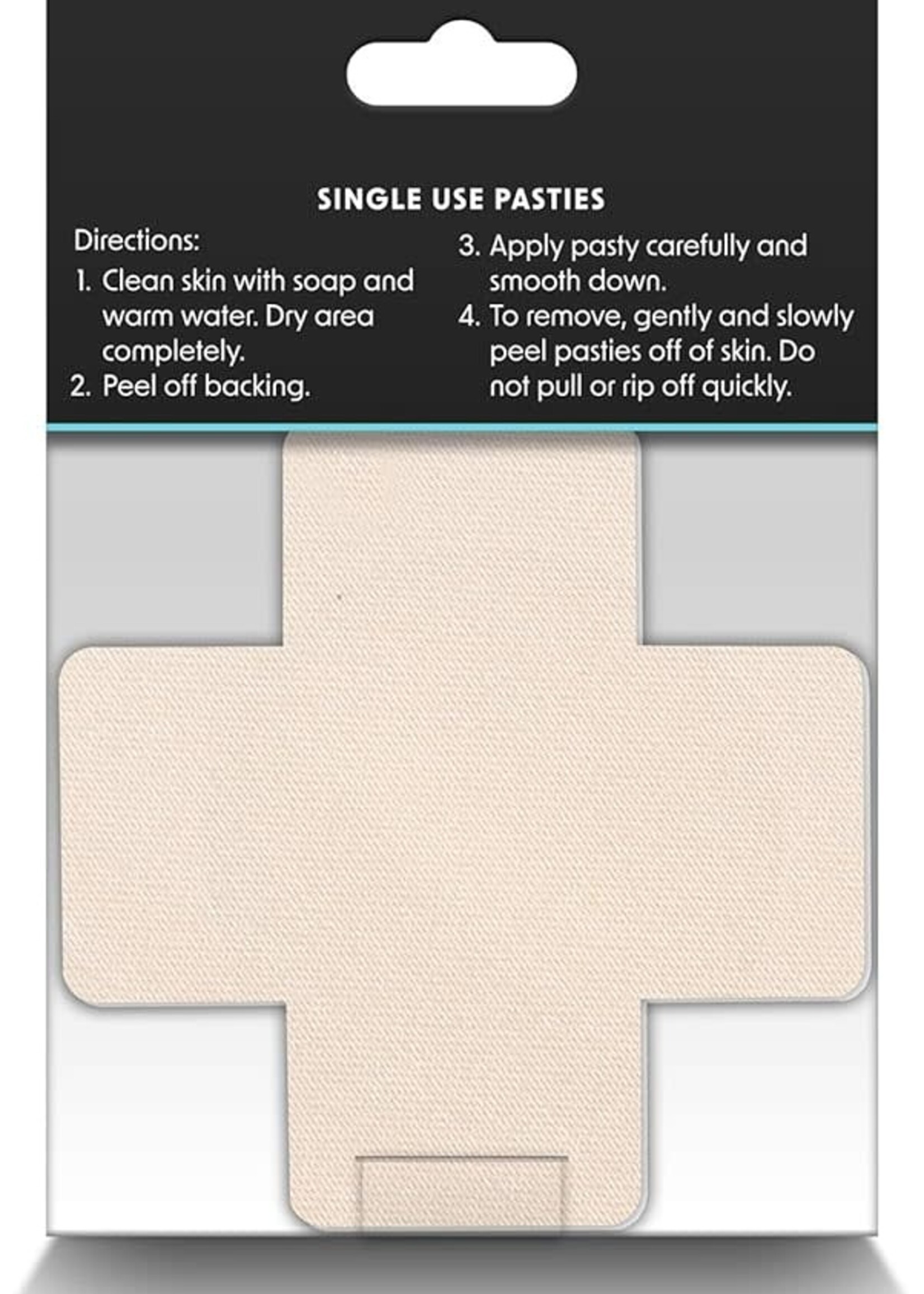 nsnovelties Pretty Pasties Cross Assorted 4 Pairs