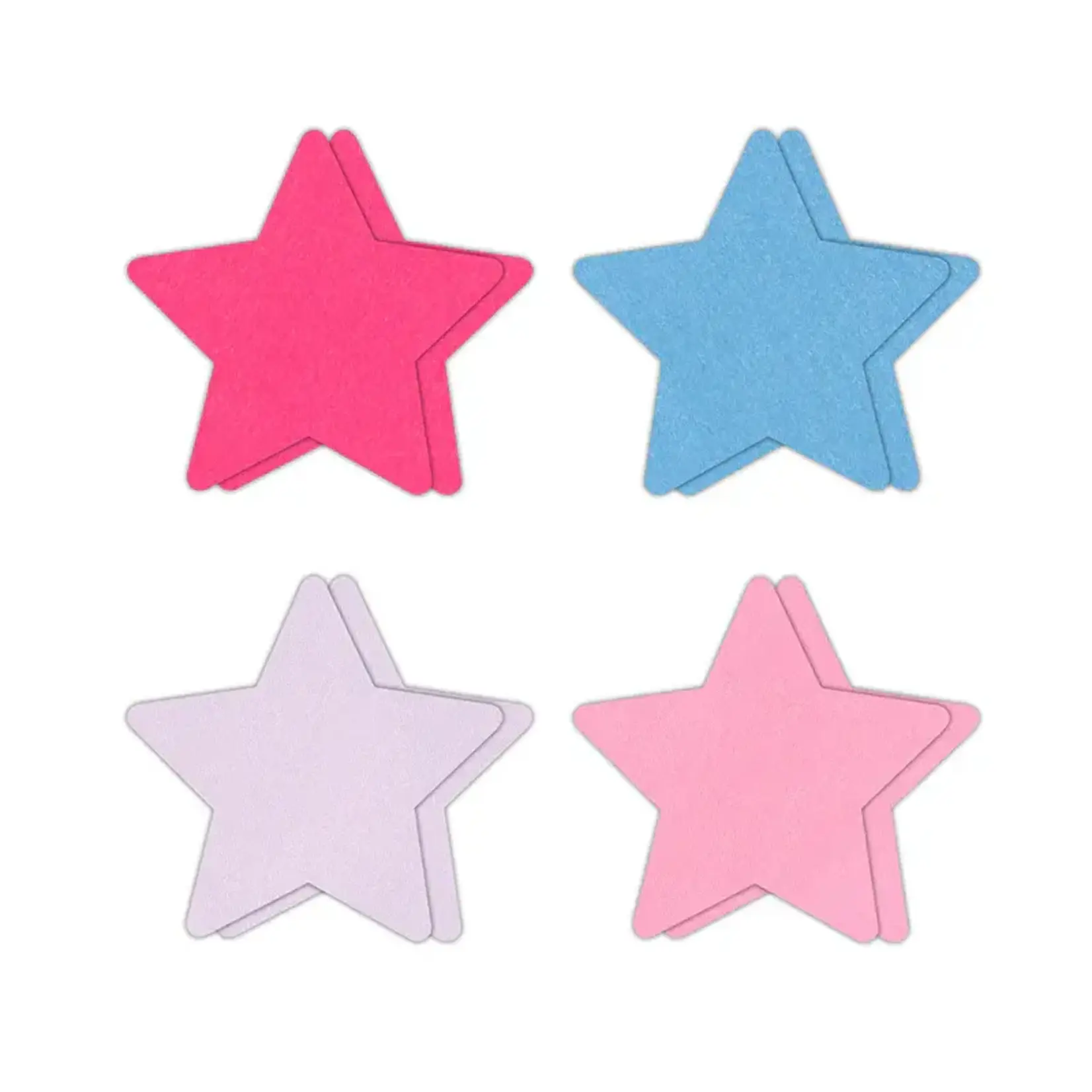 nsnovelties Pretty Pasties Star Assorted 4 Pairs