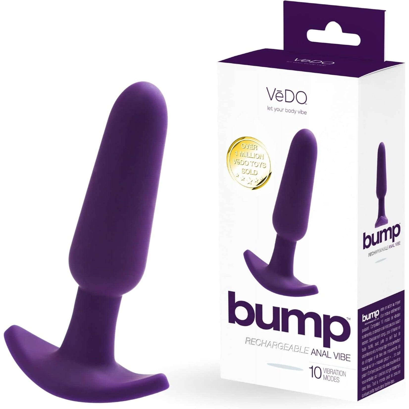 VeDO Bump Mini Rechargeable Anal Plug