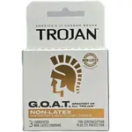 Trojan Condoms Trojan G.O.A.T. Non-Latex 3ct