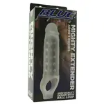 Blue Line Men Blue Line C&B Gear Mighty Extender Penis Sleeve - Clear