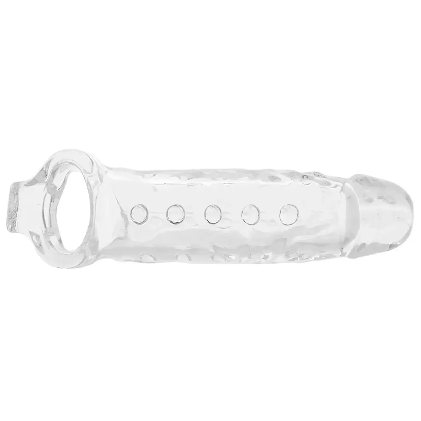 Blue Line Men Blue Line C&B Gear Mighty Extender Penis Sleeve - Clear