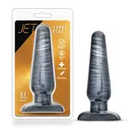 Blush Novelties Jet Plug Butt Plug - Large - Carbon Metallic Black