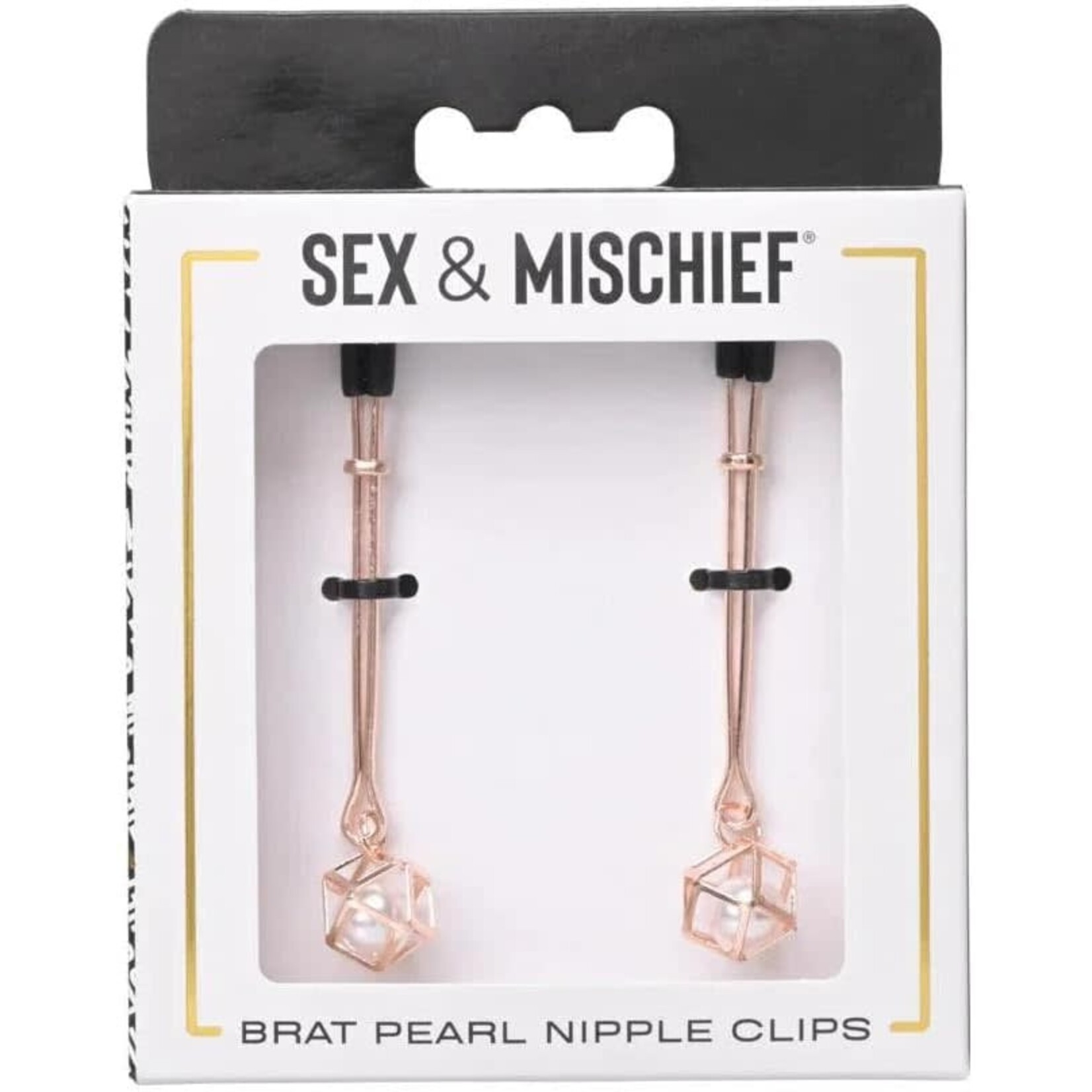 Sportsheets Sex & Mischief Brat Pearl Nipple Clips