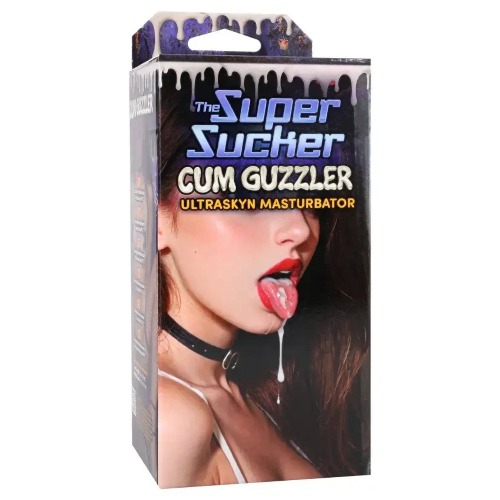 Doc Johnson The Super Sucker Cum Guzzler Ultraskyn Masturbator Vanilla