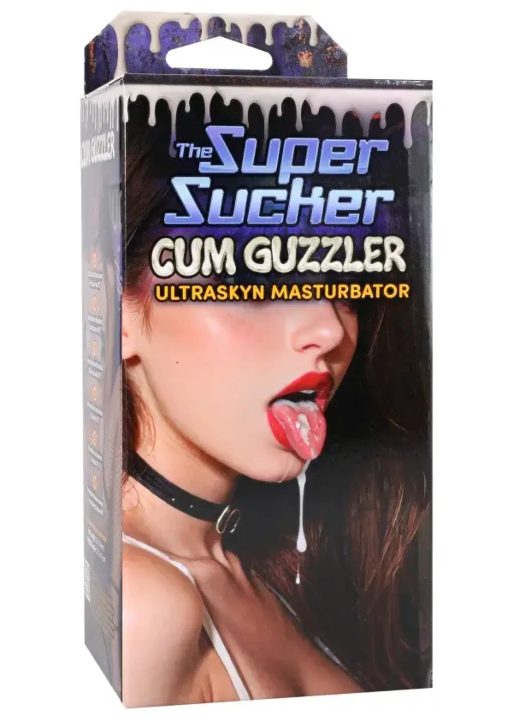 Doc Johnson The Super Sucker Cum Guzzler Ultraskyn Masturbator Vanilla