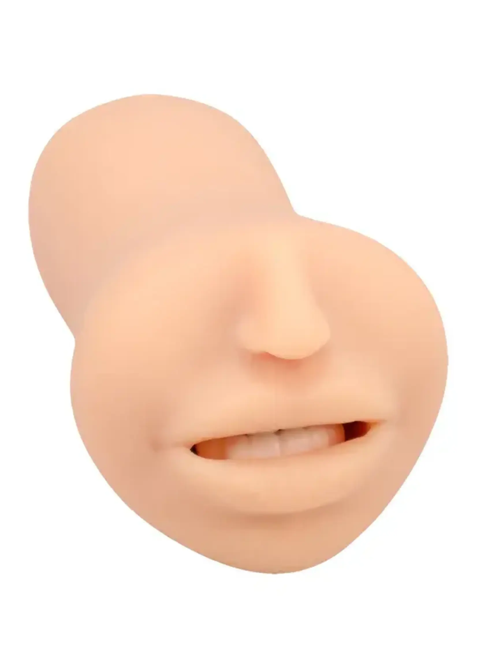 Doc Johnson The Super Sucker Cum Guzzler Ultraskyn Masturbator Vanilla