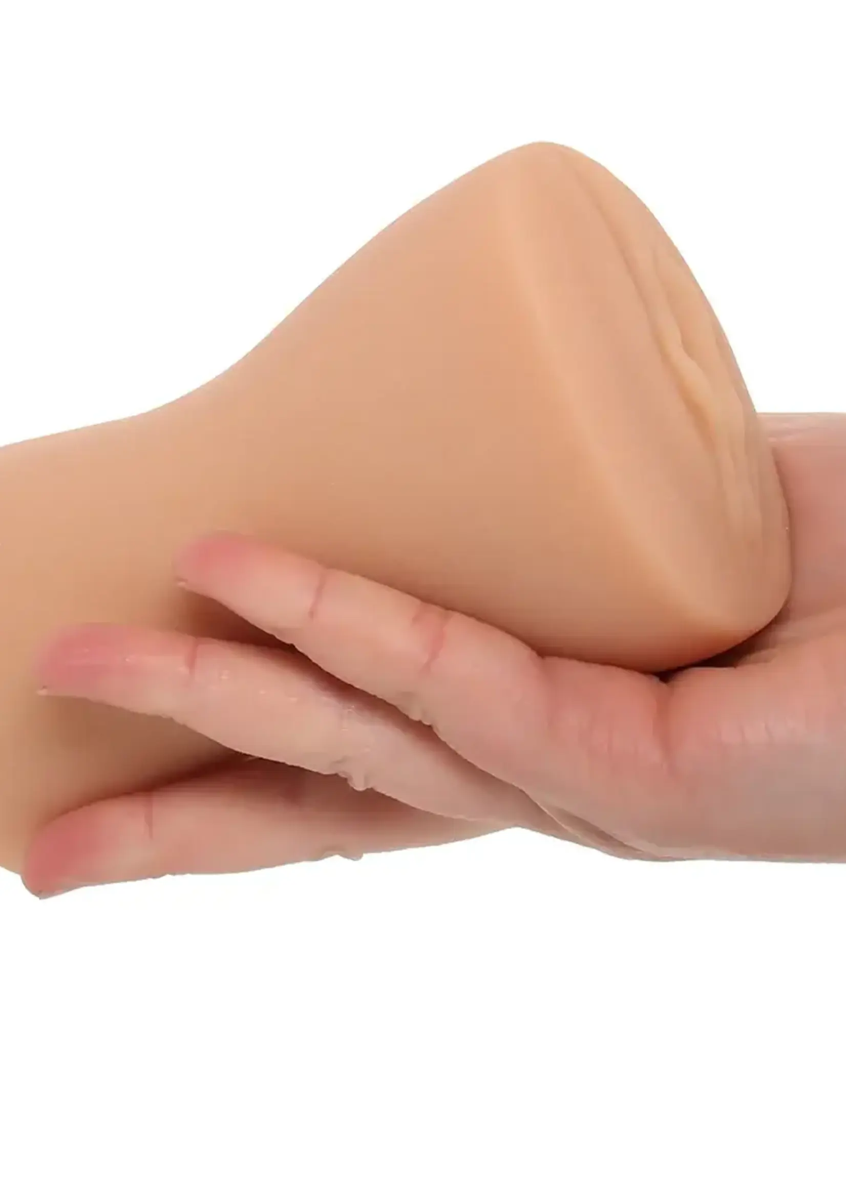 Doc Johnson Palm Pal Virgin Stroker With Pop Her Cherry Juice Vanilla