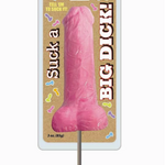 Little Genie Suck a Big Dick Lollipop 6in - Strawberry