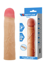 Pretty Love Kylian Extended Penis Sleeve - Light