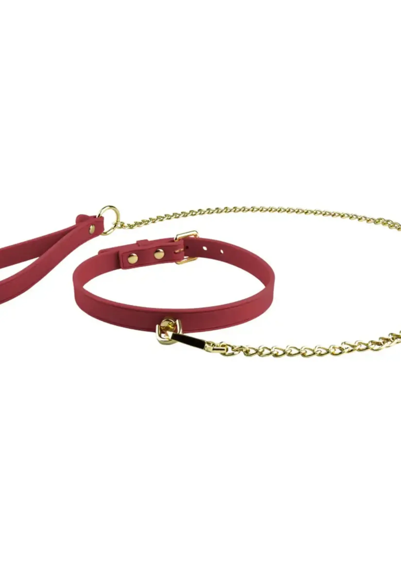 Blush Novelties Blush Temptasia Ardor Collar & Leash - Red