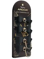 Blush Novelties Blush Temptasia Ardor Wrist & Ankle Restraints w/Bow - Black
