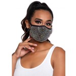 Leg Avenue Zuri Rhinestone Fask Mask