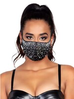 Leg Avenue Nova Rhinestone Face Mask