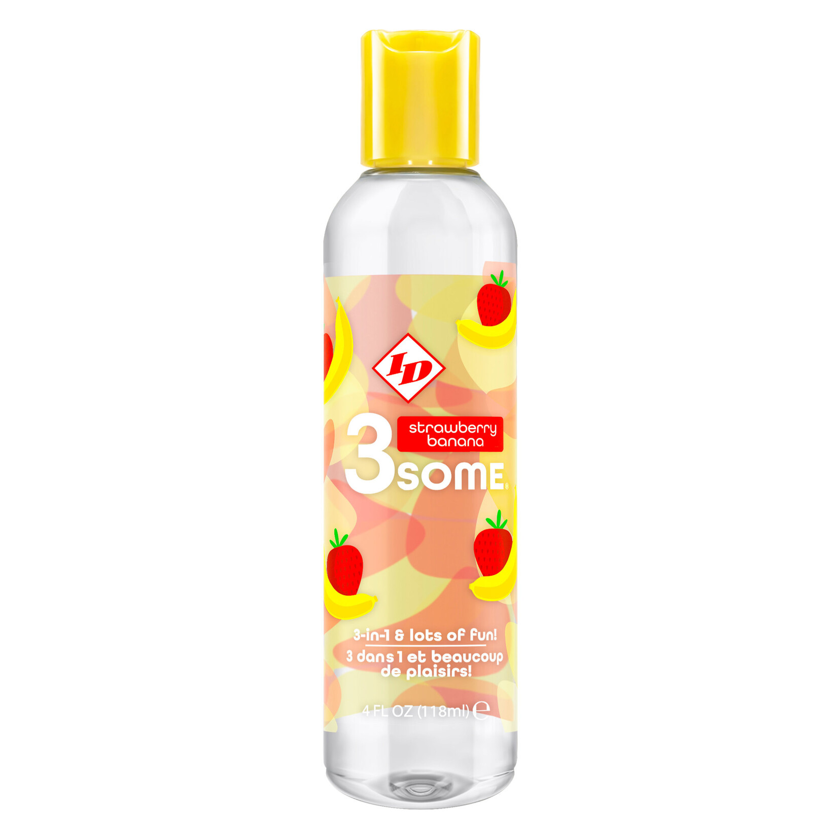 ID Lubricants 3some 3-in-1 Lubricant - 4 Fl. Oz.