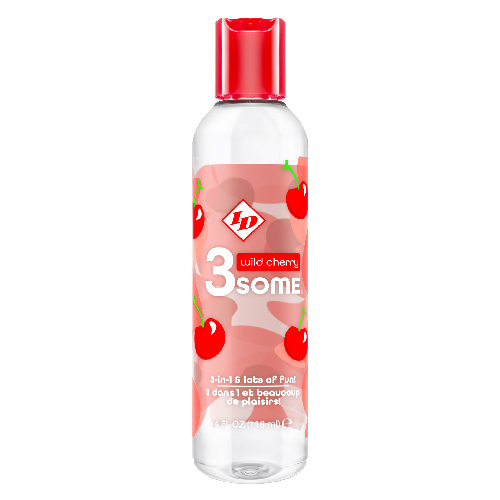 ID Lubricants 3some 3-in-1 Lubricant - 4 Fl. Oz.