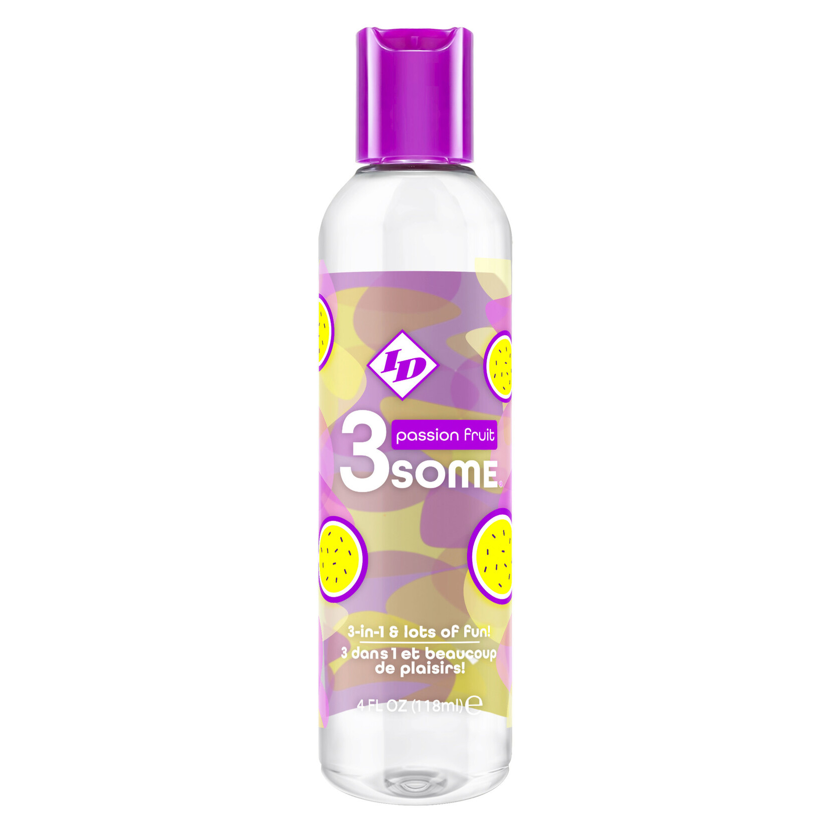 ID Lubricants 3some 3-in-1 Lubricant - 4 Fl. Oz.