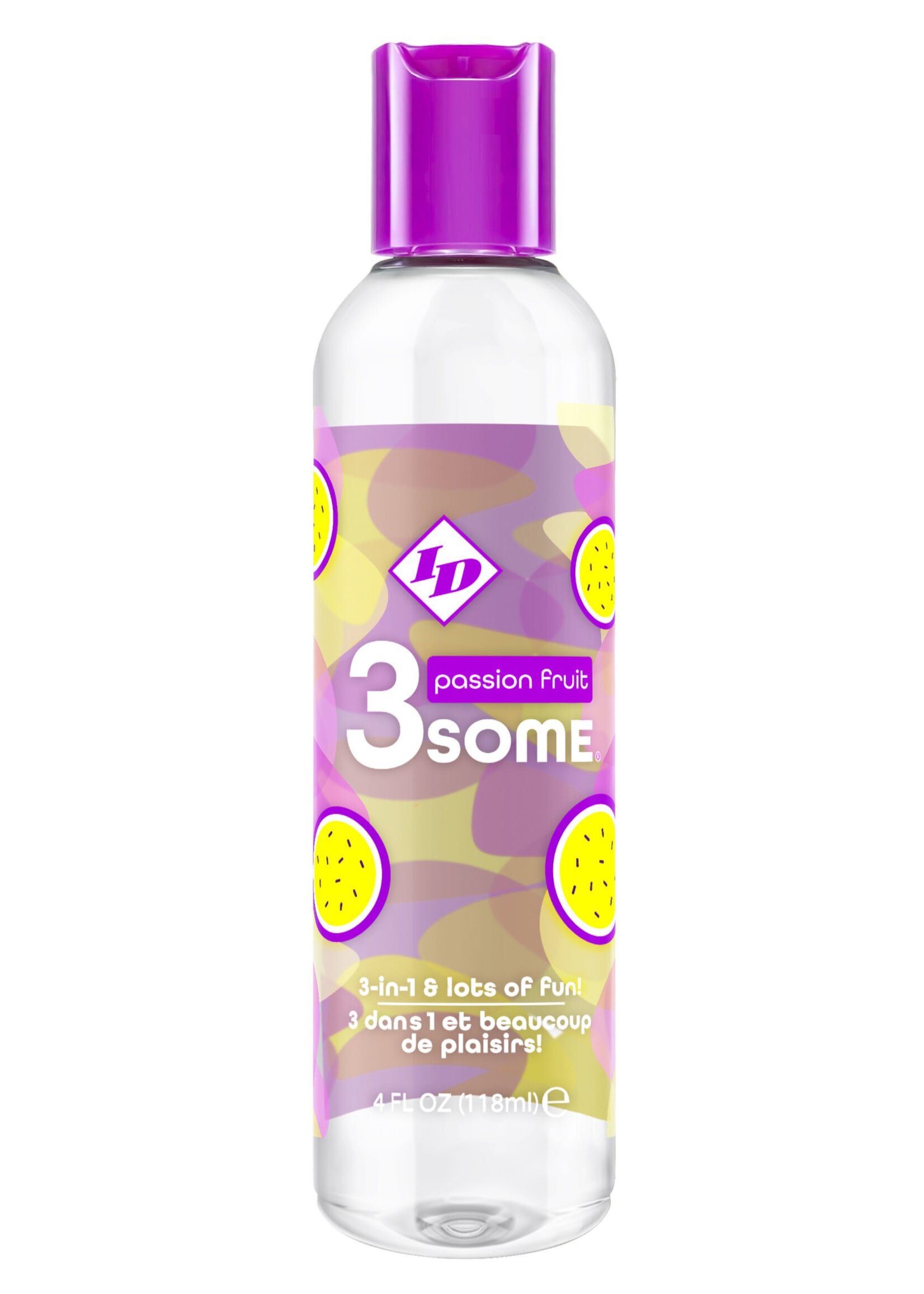 ID Lubricants 3some 3-in-1 Lubricant - 4 Fl. Oz.