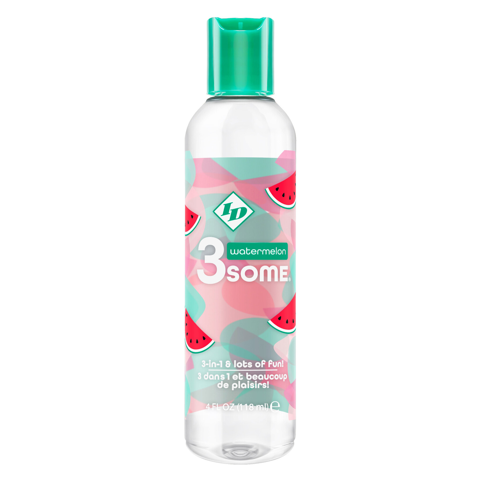 ID Lubricants 3some 3-in-1 Lubricant - 4 Fl. Oz.
