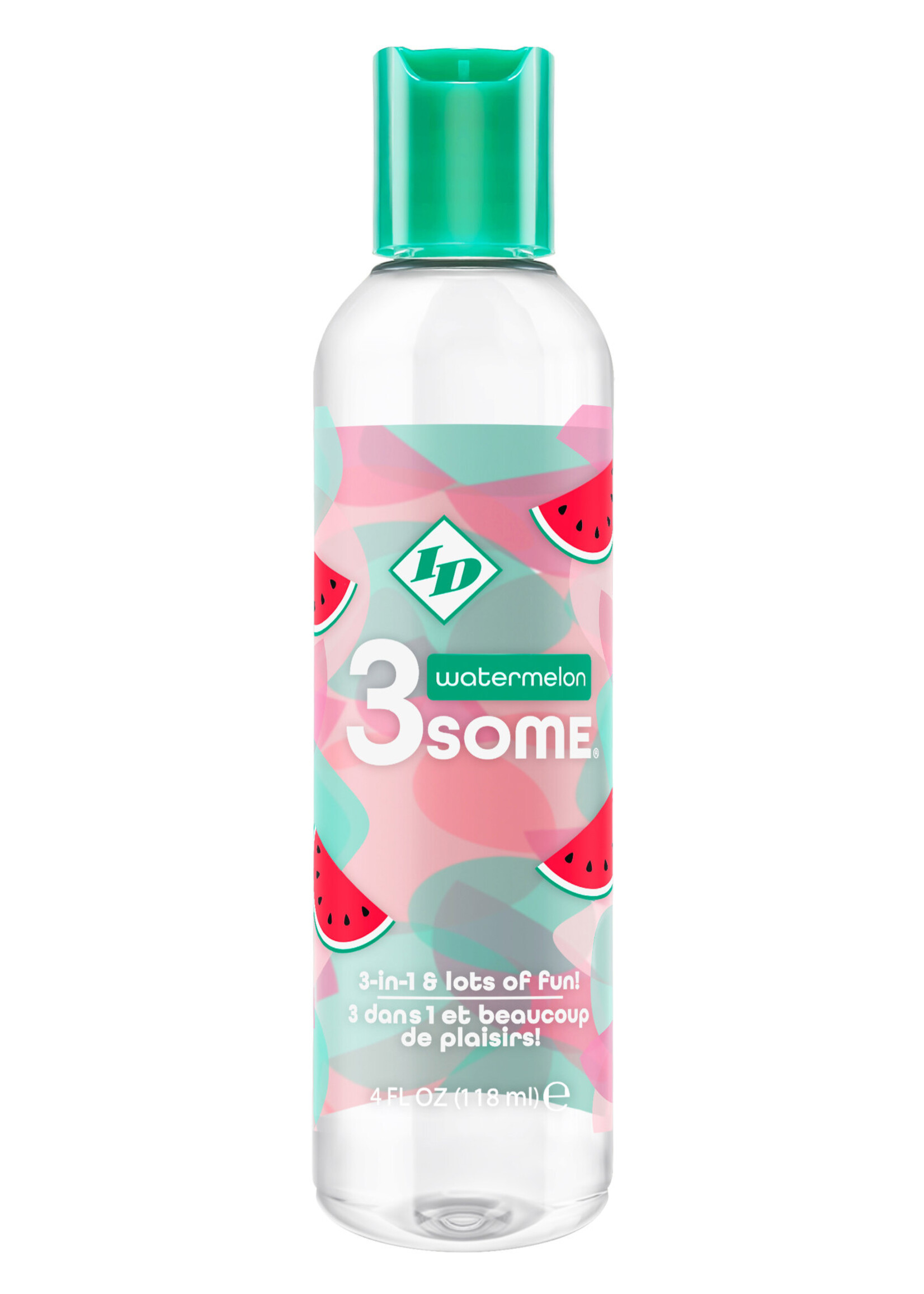ID Lubricants 3some 3-in-1 Lubricant - 4 Fl. Oz.