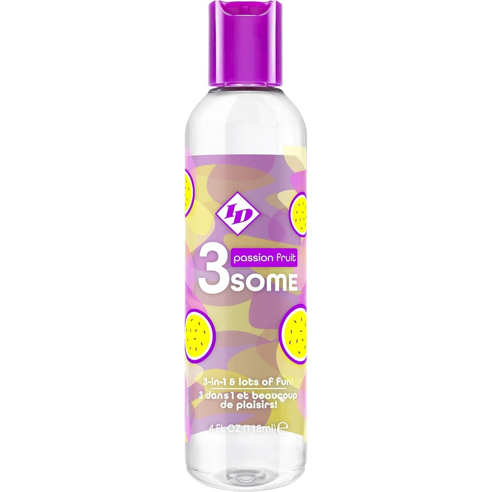 ID Lubricants 3some 3-in-1 Lubricant - 4 Fl. Oz.