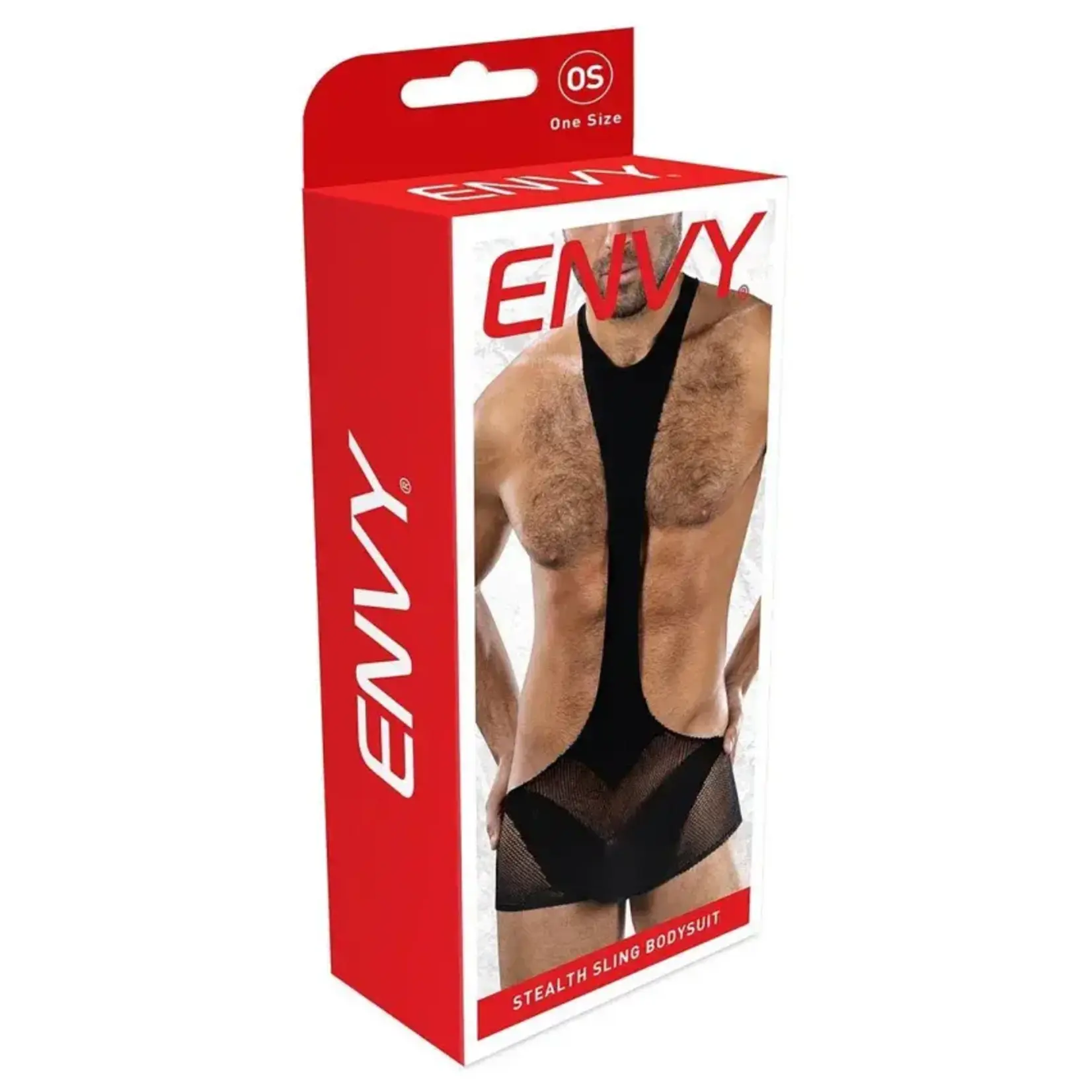 Envy Envy Menswear Stealth Sling Bodysuit - OS - Black