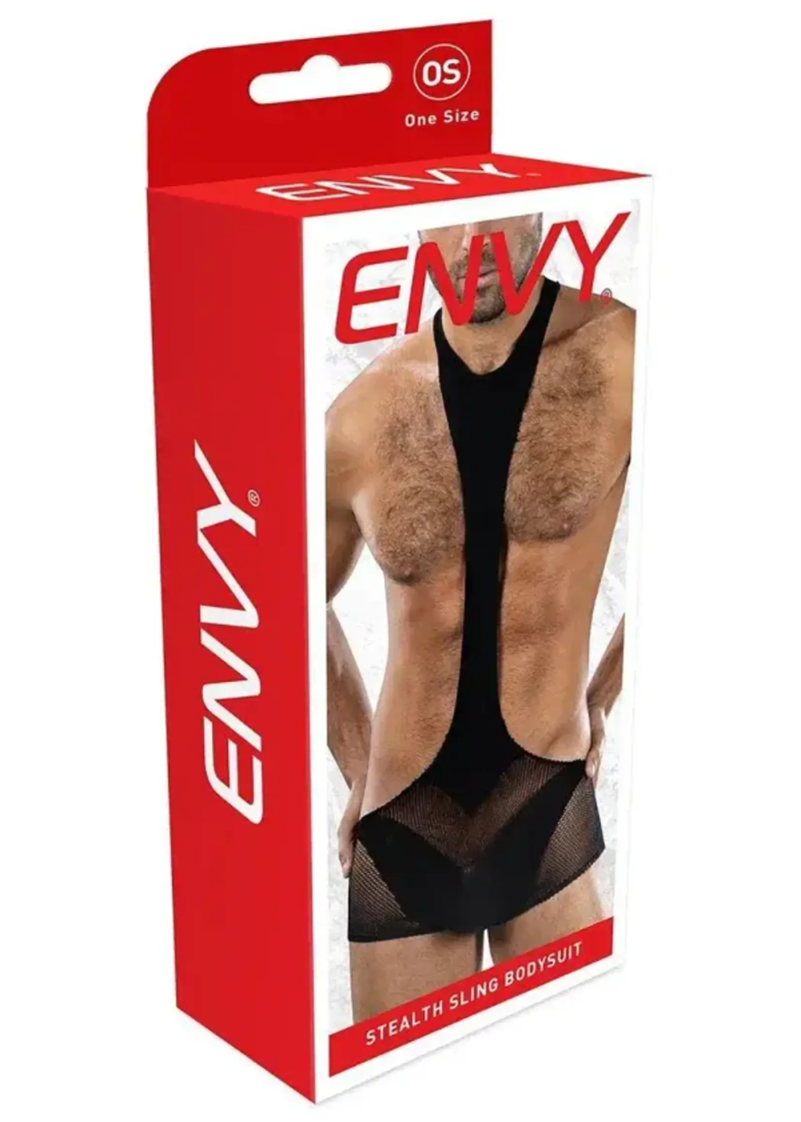Envy Envy Menswear Stealth Sling Bodysuit - OS - Black