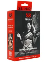 Sei Mio Sei Mio Nights In Tied Satin Restraints
