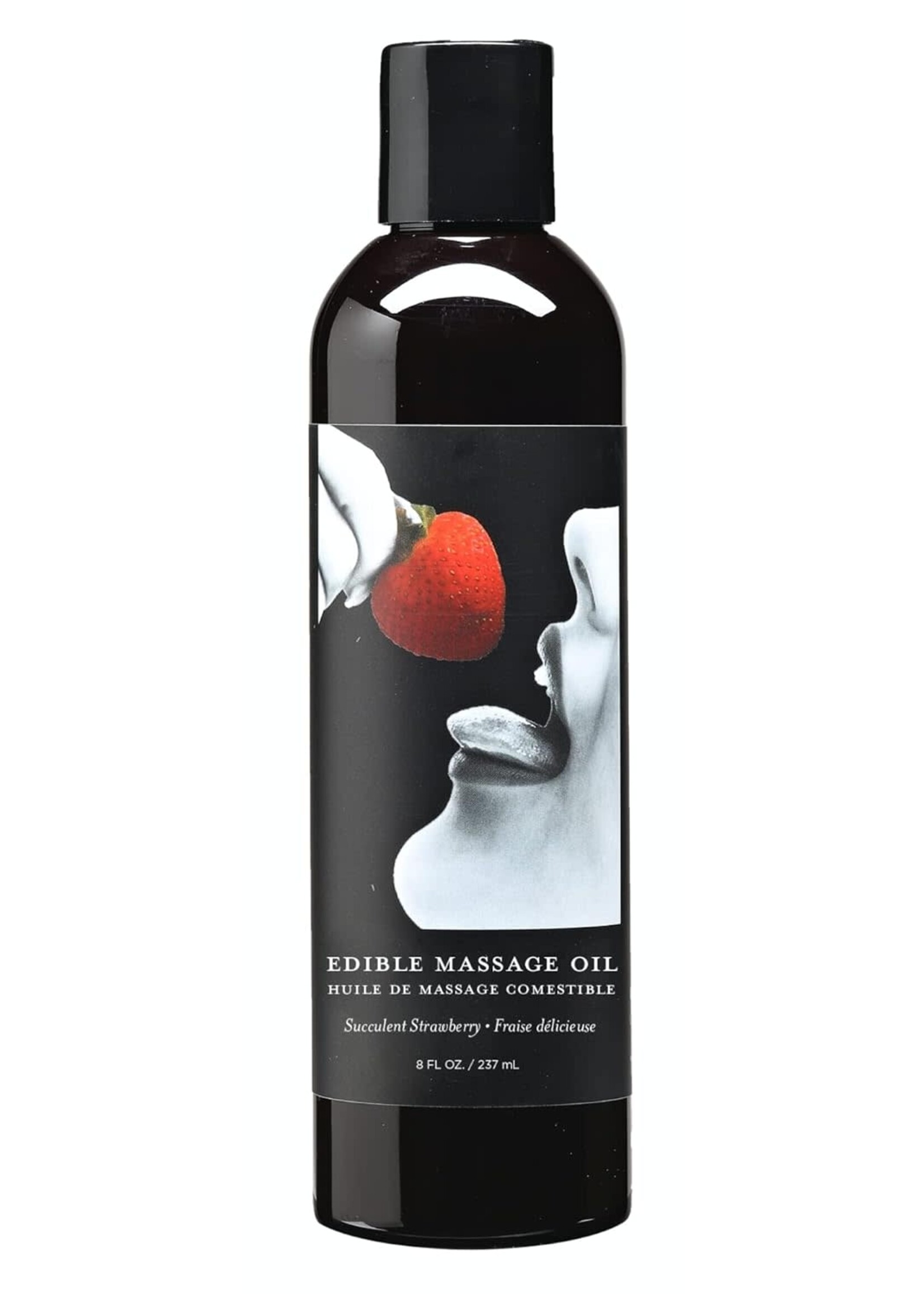 Earthly Body Massage Oil Edible - 8 oz.