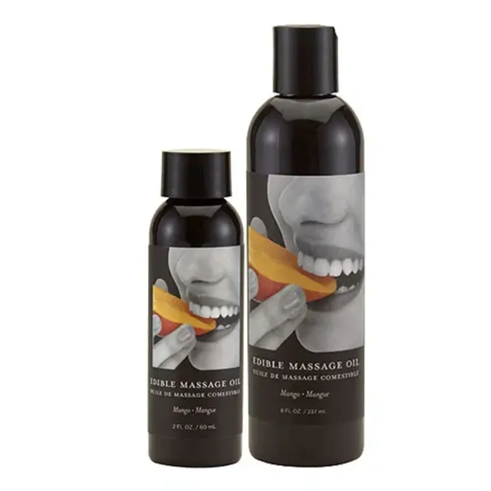 Earthly Body Massage Oil Edible - 8 oz.
