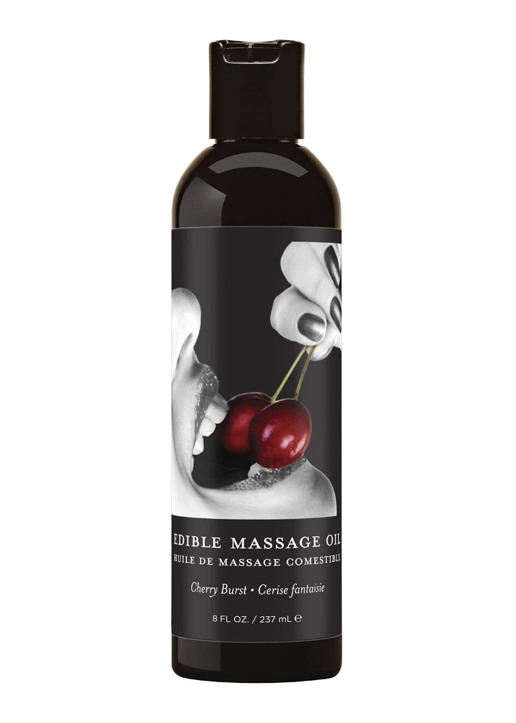 Earthly Body Massage Oil Edible - 8 oz.