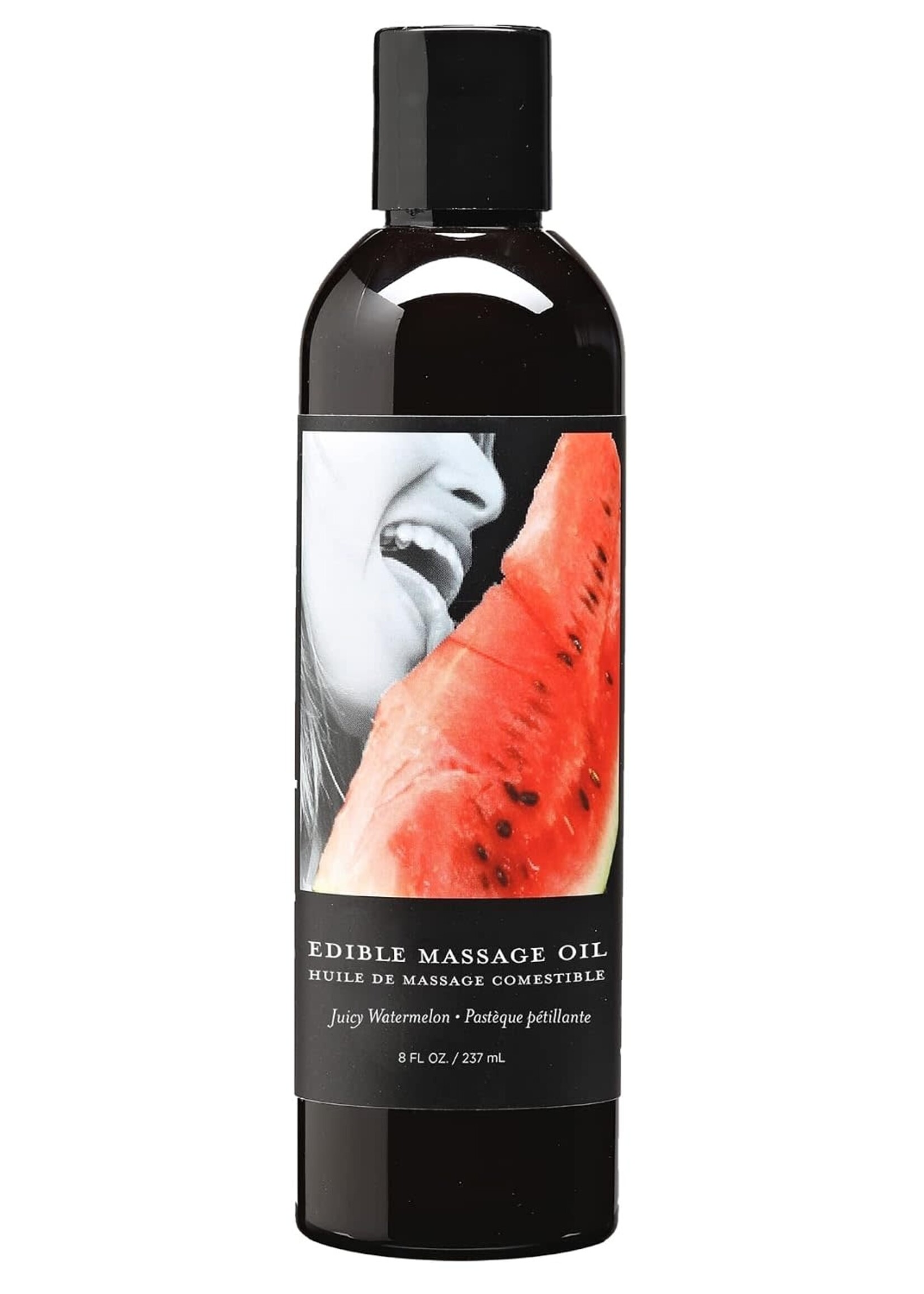Earthly Body Massage Oil Edible - 8 oz.