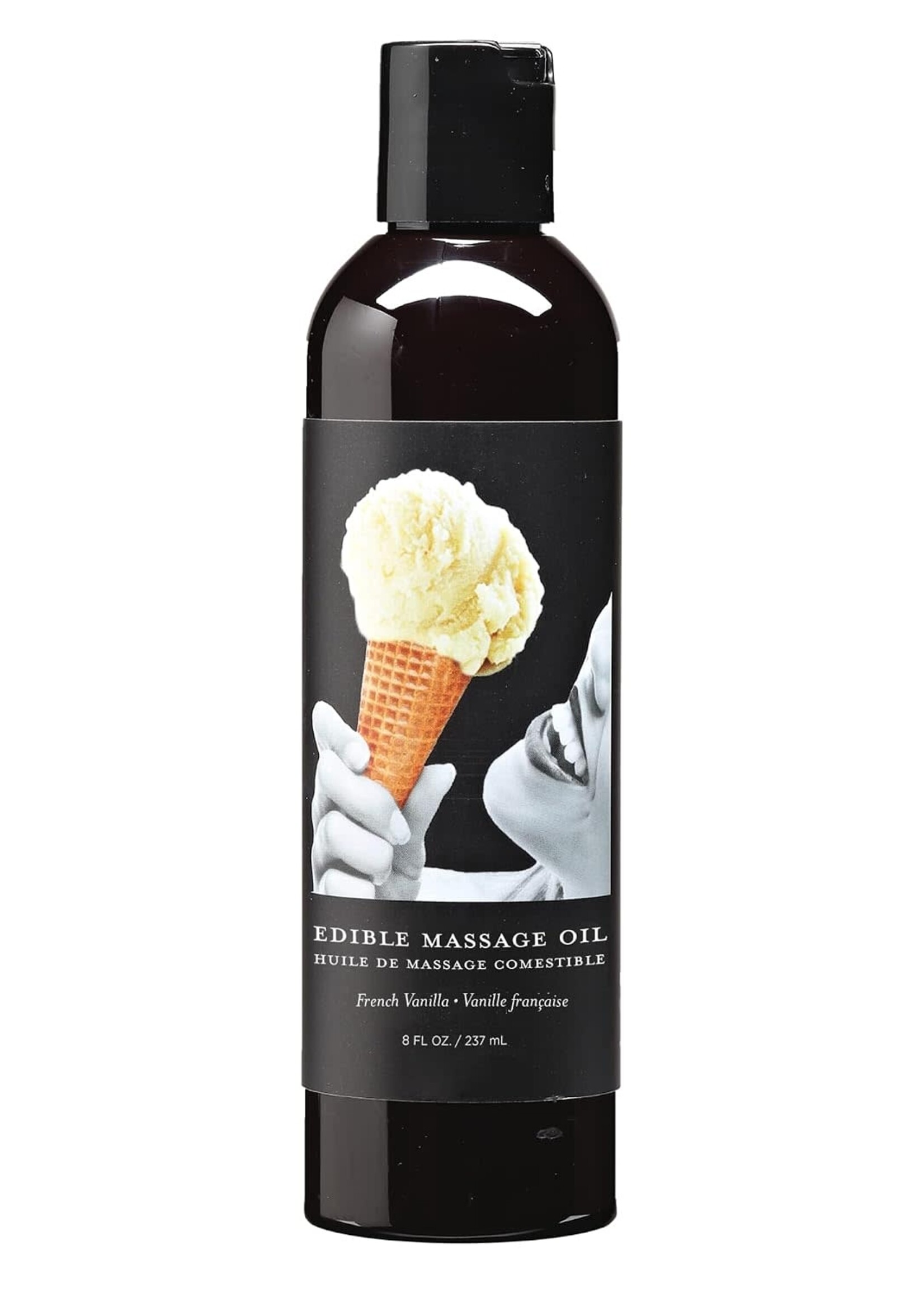 Earthly Body Massage Oil Edible - 8 oz.