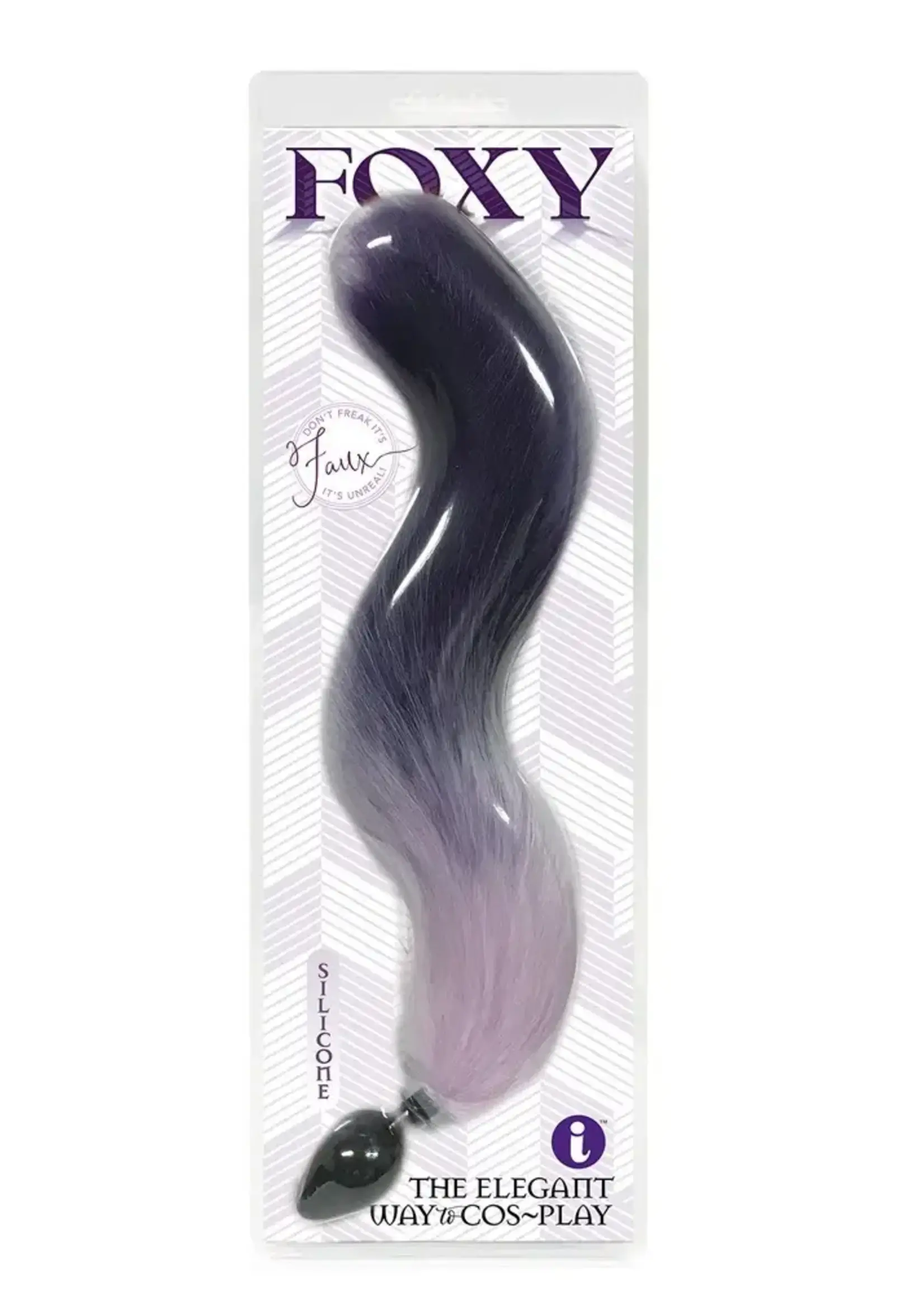 Icon Brands Foxy Silicone Fox Tail Butt Plug