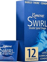 Kimono Condoms Kimono Swirl Condom - Pack of 12