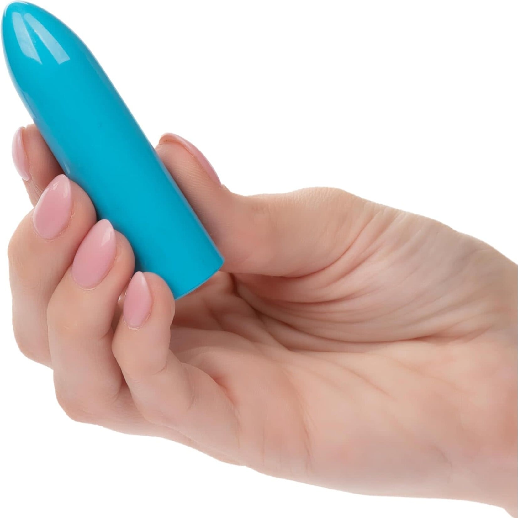 Calexotics Turbo Buzz Classic Rechargeable Mini Bullet - Blue