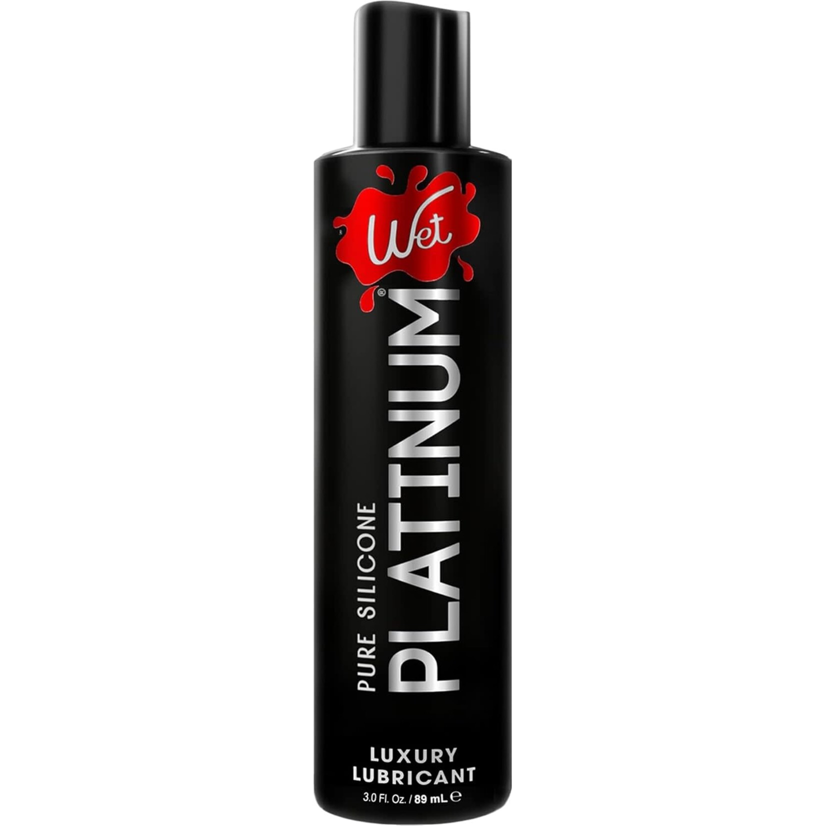 Wet Lubricants Wet Platinum - Luxury Silicone Based Lubricant 3 oz