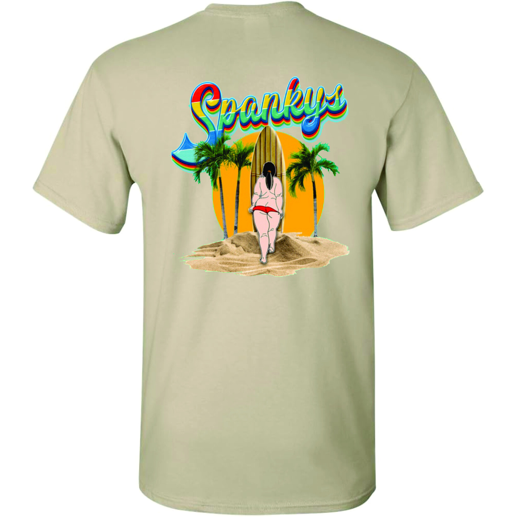 Spanky's Spankys Beach Bum Tee