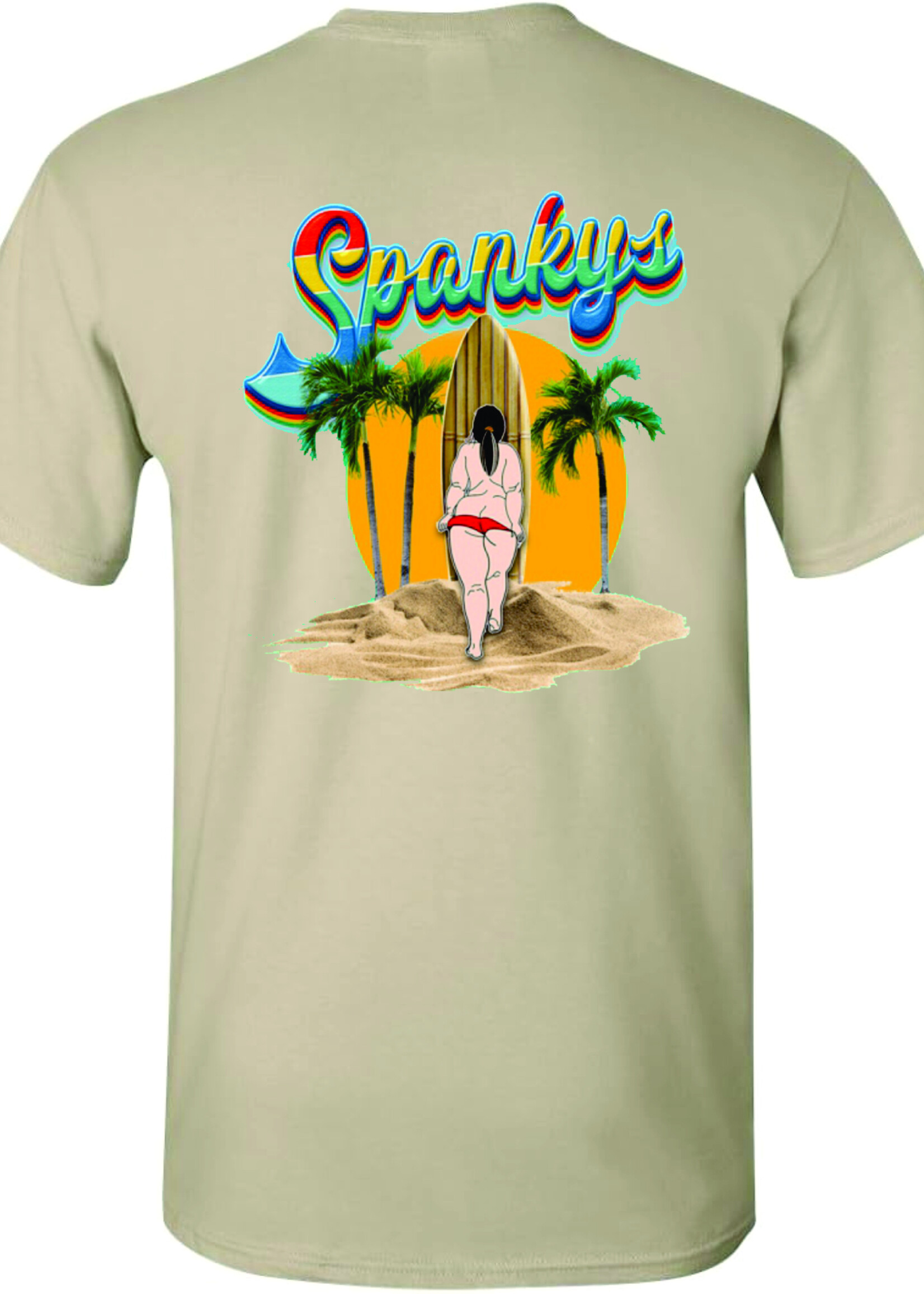 Spanky's Spankys Beach Bum Tee