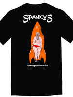 Spanky's Rocket Polisher Tee - Curvy Character Edition