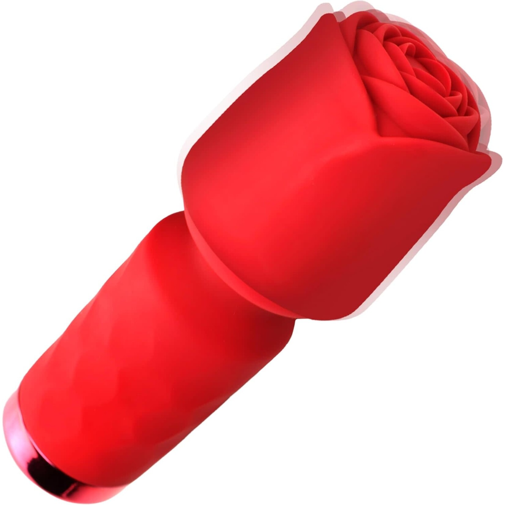 Pleasure Rose-Petite Mini Silicone Rose Wand