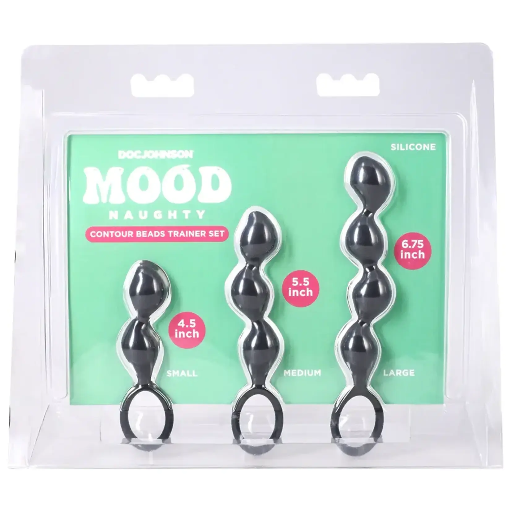 Doc Johnson Mood Naughty Trainer Set Black