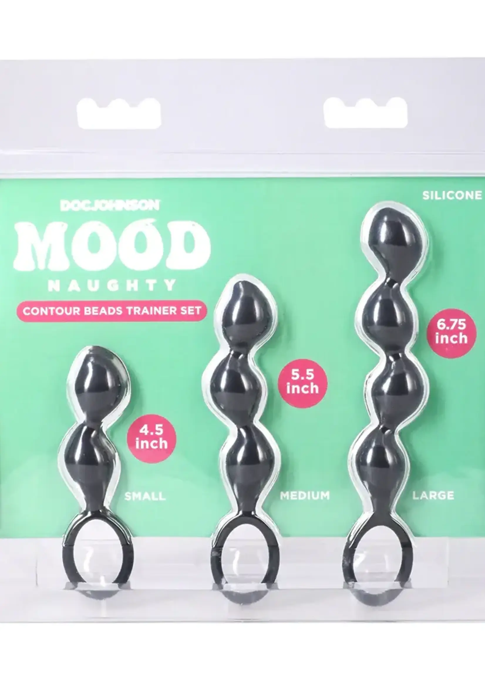 Doc Johnson Mood Naughty Trainer Set Black